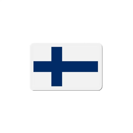 Aimant drapeau finlande forme rectangulaire décoratif