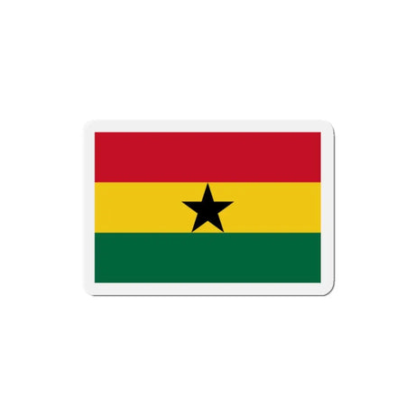 Aimant drapeau ghana rectangulaire décoratif magnétique