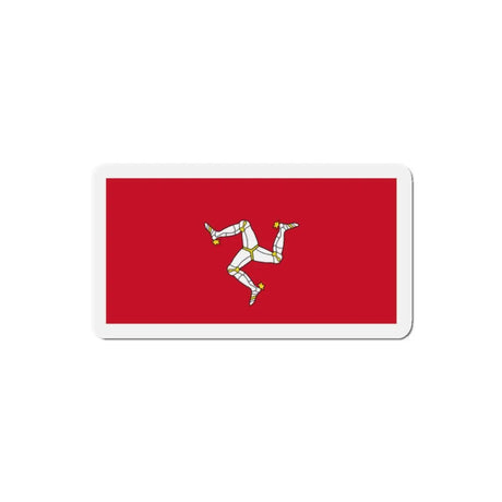 Aimant drapeau île de man rectangulaire décoratif