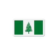 Aimant drapeau île norfolk forme rectangulaire décoratif