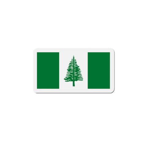 Aimant drapeau île norfolk forme rectangulaire décoratif