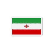 Aimant drapeau iran forme rectangulaire décoratif magnétique