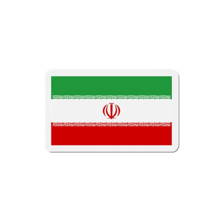 Aimant drapeau iran forme rectangulaire décoratif magnétique