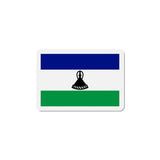 Aimant drapeau lesotho rectangulaire décoratif magnétique