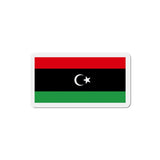 Aimant drapeau libye rectangulaire décor métal souvenir