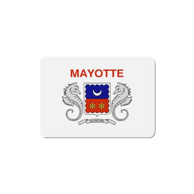 Aimant drapeau mayotte en plusieurs taiiles - pixelforma