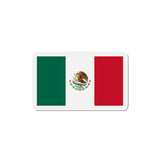 Aimant drapeau mexique forme rectangulaire déco métal