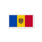 Aimant drapeau moldavie forme rectangulaire décoratif