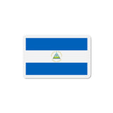 Aimant drapeau nicaragua rectangulaire décoratif métal