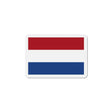 Aimant drapeau pays-bas rectangulaire pour réfrigérateur