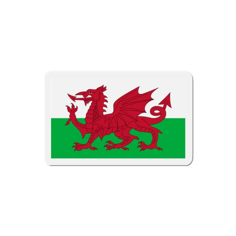 Aimant drapeau pays de galles forme rectangulaire décoratif