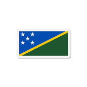 Aimant drapeau salomon forme rectangulaire magnétique déco