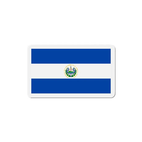 Aimant drapeau salvador rectangulaire décoratif magnétique