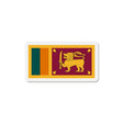 Aimant drapeau sri lanka rectangulaire décoratif magnétique