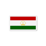 Aimant drapeau tadjikistan forme rectangulaire décoratif