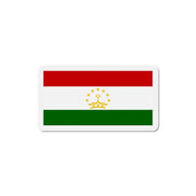 Aimant drapeau tadjikistan forme rectangulaire décoratif