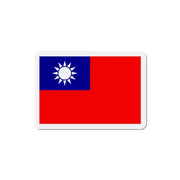 Aimant drapeau taïwan forme rectangulaire décoratif