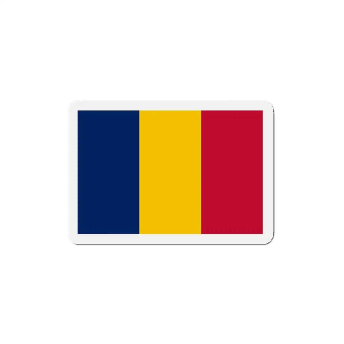 Aimant drapeau tchad rectangulaire décoratif magnétique