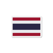 Aimant drapeau thaïlande forme rectangulaire décoratif