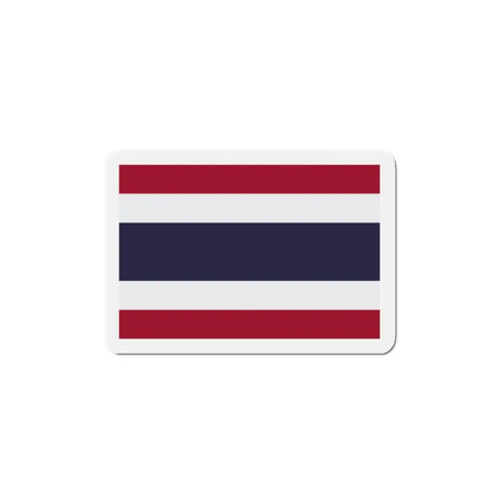 Aimant drapeau thaïlande forme rectangulaire décoratif