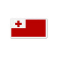 Aimant drapeau tonga rectangulaire pour surfaces métalliques