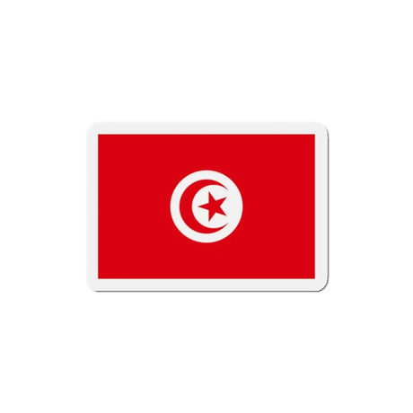 Aimant drapeau tunisie forme rectangulaire décoratif magnet