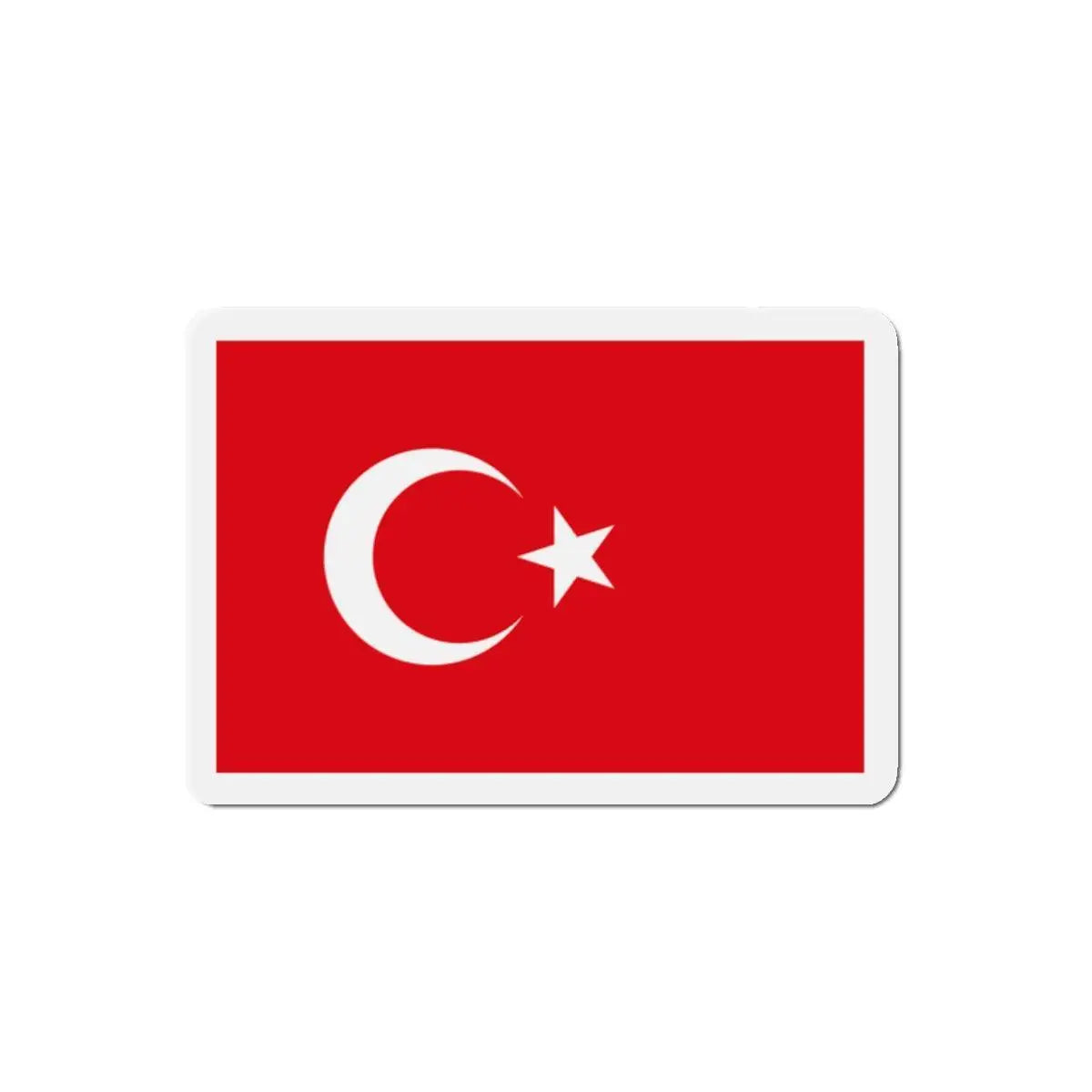 Aimant drapeau turquie rectangulaire décoratif magnétique