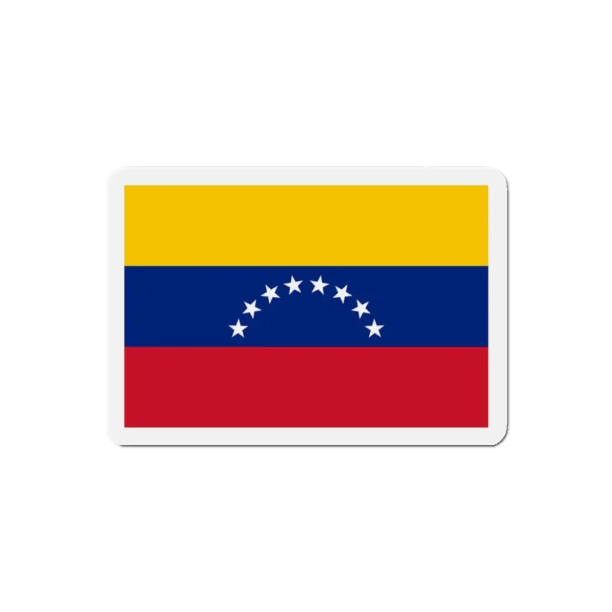 Aimant drapeau venezuela rectangulaire décoratif magnétique