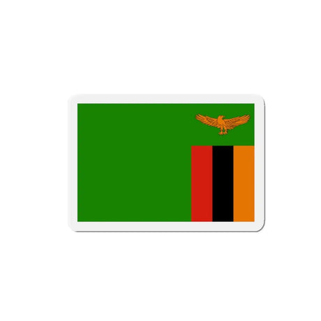Aimant drapeau zambie rectangulaire décoratif magnétique