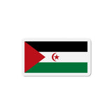 Aimant république arabe sahraouie forme rectangulaire décoratif