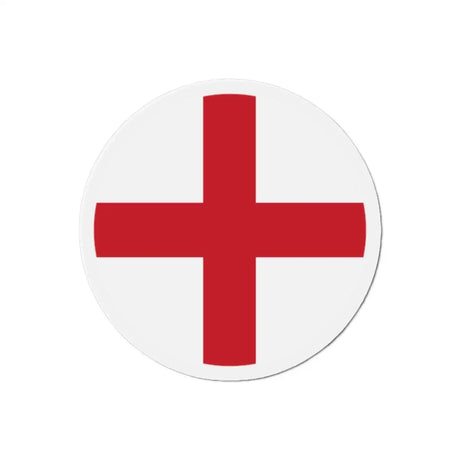 Aimant rond drapeau angleterre forme décorative métal