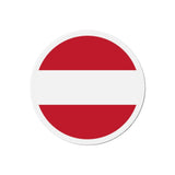 Aimant rond drapeau autriche forme décorative souvenir
