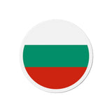 Aimant rond drapeau bulgarie forme ronde décoratif