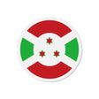Aimant rond drapeau burundi forme décorative magnétique