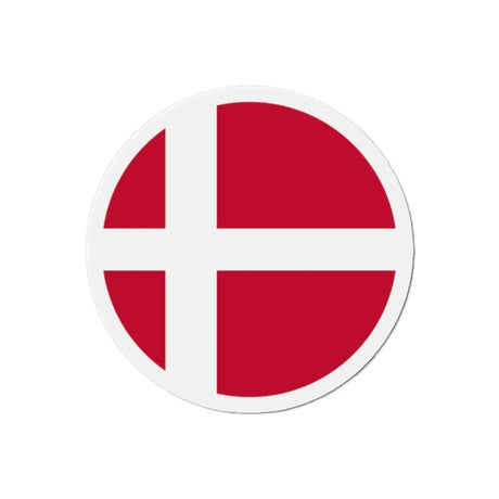 Aimant rond drapeau danemark forme décorative magnétique