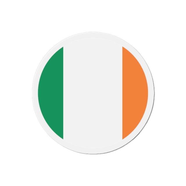 Aimant Rond Drapeau de l'Irlande en plusieurs tailles - Pixelforma