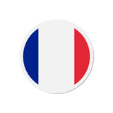 Aimant Rond Drapeau de la France en plusieurs tailles - Pixelforma