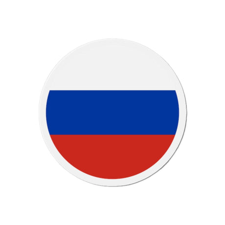 Aimant Rond Drapeau de la Russie en plusieurs tailles - Pixelforma