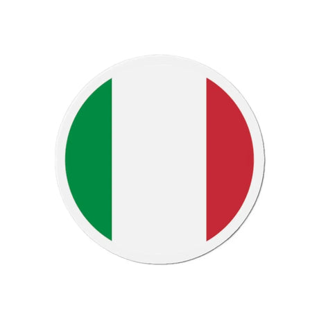 Aimant Rond Drapeau de l'Italie en plusieurs tailles - Pixelforma 