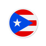 Aimant Rond Drapeau de Porto Rico en plusieurs tailles - Pixelforma