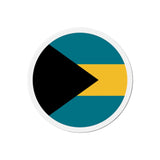 Aimant Rond Drapeau des Bahamas en plusieurs tailles - Pixelforma