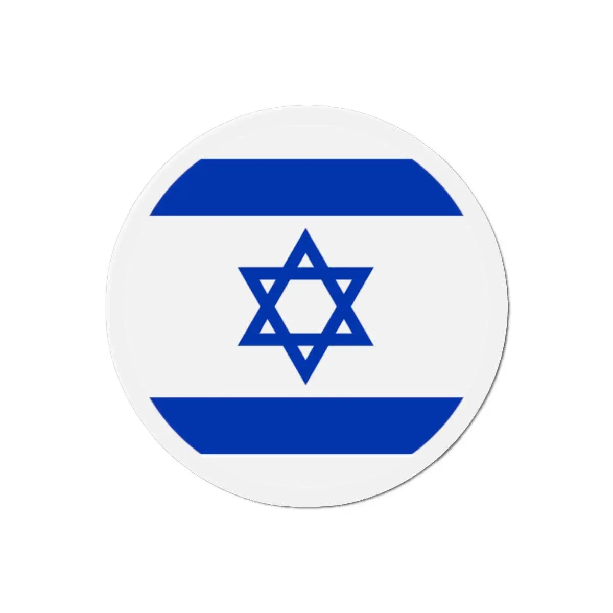 Aimant rond drapeau d’israël décoratif souvenir magnétique
