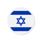 Aimant rond drapeau d’israël décoratif souvenir magnétique