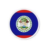 Aimant Rond Drapeau du Belize en plusieurs tailles - Pixelforma 