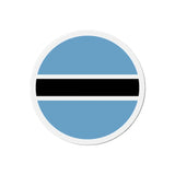 Aimant Rond Drapeau du Botswana en plusieurs tailles - Pixelforma 