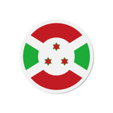 Aimant Rond Drapeau du Burundi en plusieurs tailles - Pixelforma