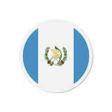 Aimant Rond Drapeau du Guatemala en plusieurs tailles - Pixelforma 