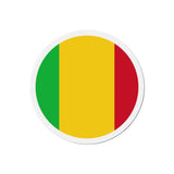 Aimant Rond Drapeau du Mali en plusieurs tailles - Pixelforma