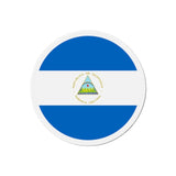 Aimant Rond Drapeau du Nicaragua en plusieurs tailles - Pixelforma 