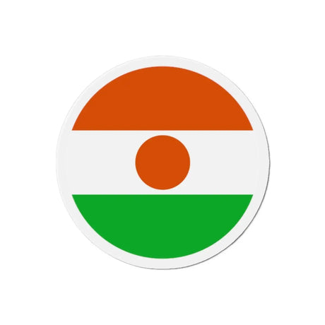 Aimant Rond Drapeau du Niger en plusieurs tailles - Pixelforma 